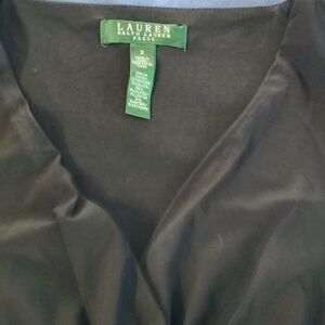 Lauren Ralph Lauren Black Dress - V-Neck